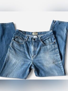 L.L. Bean Men's Classic Blue Denim Jeans